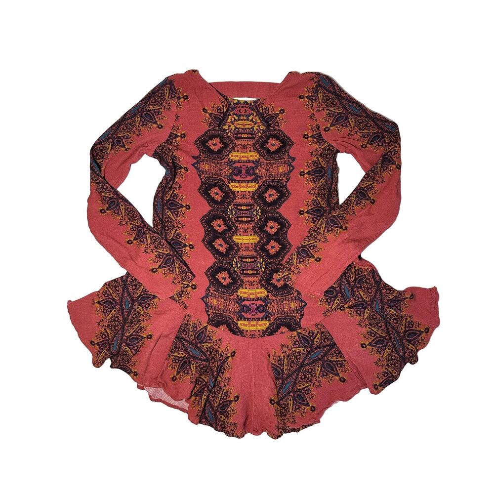Free People BoHo Tunic Woman's Blouse Size XS